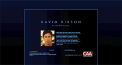 Desktop Screenshot of davidhirson.com