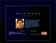 Tablet Screenshot of davidhirson.com